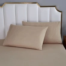 3 piezas/set Textiles para dormitorio poliéster unicolor