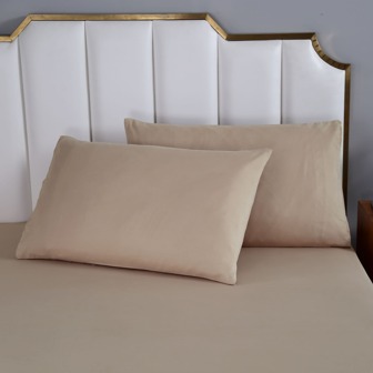 3入組/套滌綸素色床上用品