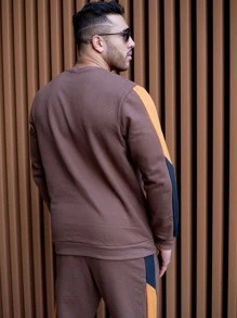 Men Two-piece Outfits - Rỉ Nâu - Xem 2