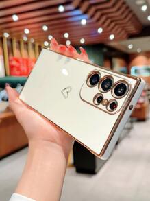 Ốp điện thoại họa tiết trái tim ngày Valentine, phiên bản quốc tế, không phải phiên bản nội địa. - trắng - Xem 3