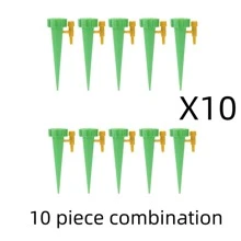 1PC/3pcs6pcs/10pcs Automatic Watering System - Keep Your Garden Plants & Flowers Healthy & Hydrated! - Green - View 1