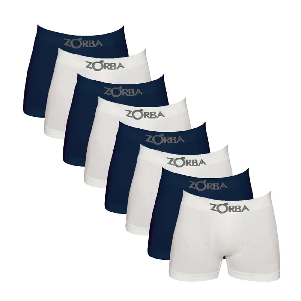 Men Briefs - 藍白色 - 查看 1