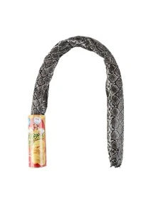 1pc April Fool's Day Gift Funny Prank Potato Chip Snake Jumping Scary Snake In Can - Black - View 2