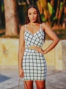 Women Two-piece Outfits - 白色 - 查看 2