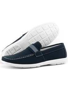 Men Sneakers - Xanh và trắng - Xem 6