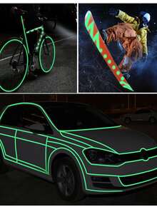 Cinta decorativa fluorescente - Verde - Ver 2