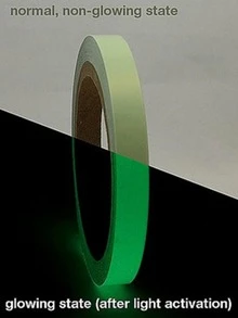 Cinta decorativa fluorescente - Verde - Ver 7