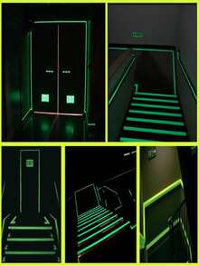 Cinta decorativa fluorescente - Verde - Ver 6