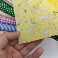 30入組素色編織花卉圖案印花布,DIY縫紉適用於玩偶,服裝,工藝品成套工具 - 彩色 - 查看 11