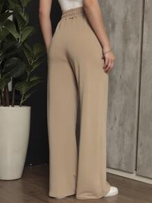Women Pants - Camel - View 5
