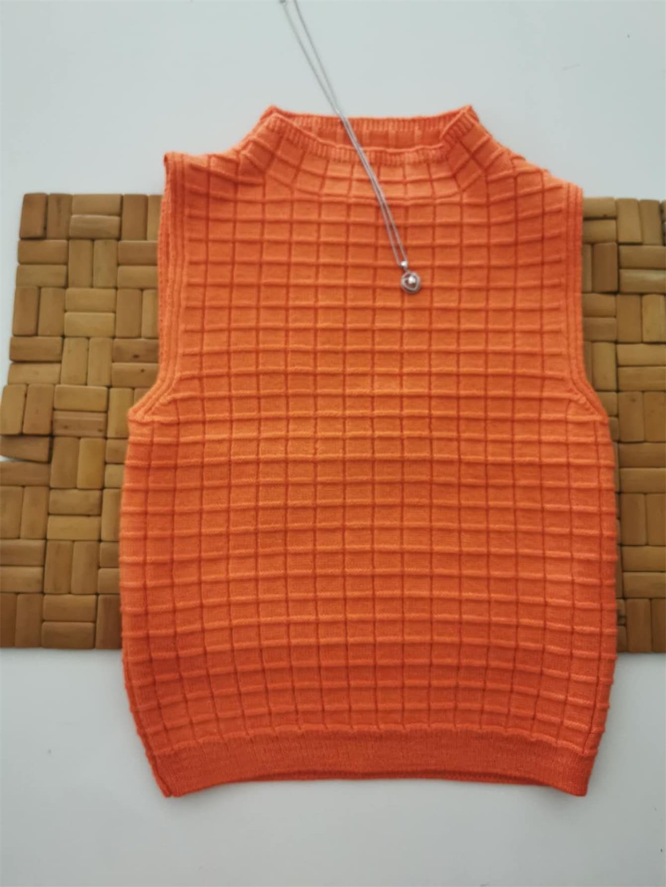 Women Tank Tops & Camis - 橘色 - 查看 1