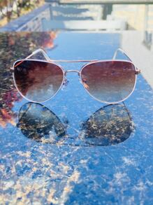 Thời trang nữ Kính Retro - trắng - Xem 7