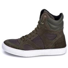 Pettinari Women Wedge Sneakers - 軍綠色 - 查看 3