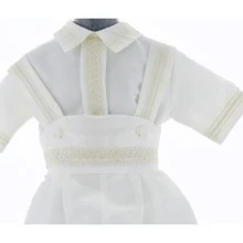 Ropon para Bautizo de Niño Beige 3466 Tallas 0 a 2 Años - Beis - Ver 8