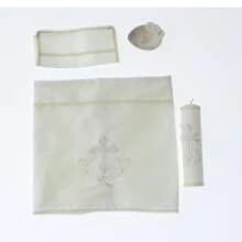 Ropon para Bautizo de Niño Beige 3466 Tallas 0 a 2 Años - Beis - Ver 6