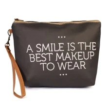 English Letter Printed Cosmetic Bag - Nhiều màu - Xem 1