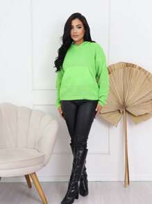 Women Sweaters - 薄荷綠 - 查看 3