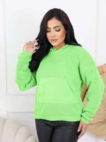 Women Sweaters - 薄荷綠 - 查看 4