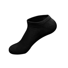 Men Toe Socks - 黑色 - 查看 2