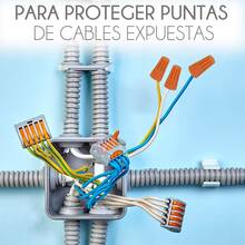Bolsa con Capuchones Para Cable Conector Campana Calibre 12 a 14 AWG Con 100 piezas. - Naranja - Ver 7