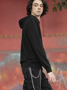 Men Sweatshirts - Đen và trắng - Xem 3