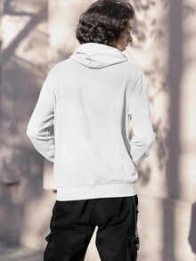 Men Sweatshirts - Đen và trắng - Xem 7