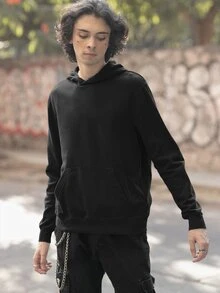 Men Sweatshirts - Đen và trắng - Xem 2