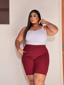 Plus Size Shorts - Multicolor - Ver 3