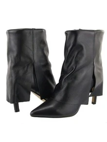 Women Mid-Calf Boots - màu đen - Xem 2