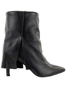 Women Mid-Calf Boots - màu đen - Xem 3