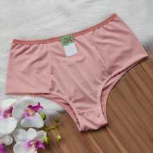 TANGÃO PANTIES KIT WIDE WATCH AND DOUBLE HIGH WAIST AND COMFORTABLE CULOTS - 彩色 - 查看 10