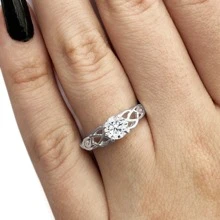 Fine Single Ring - Blanco - Ver 2