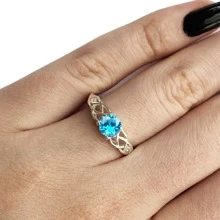 Fine Single Ring - Celeste - Ver 2