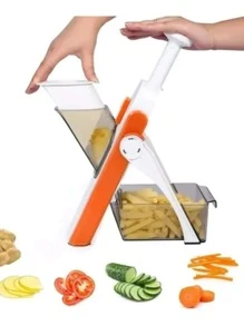 Cortador Rebanador Verduras Mandolina Nuevo Fácil De Usar - Multicolor - Ver 5