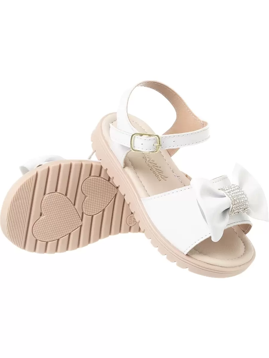 Kids Flat Sandals - trắng - Xem 1