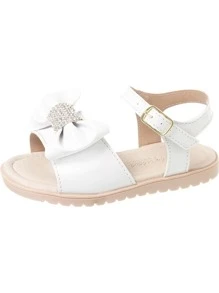 Kids Flat Sandals - trắng - Xem 3