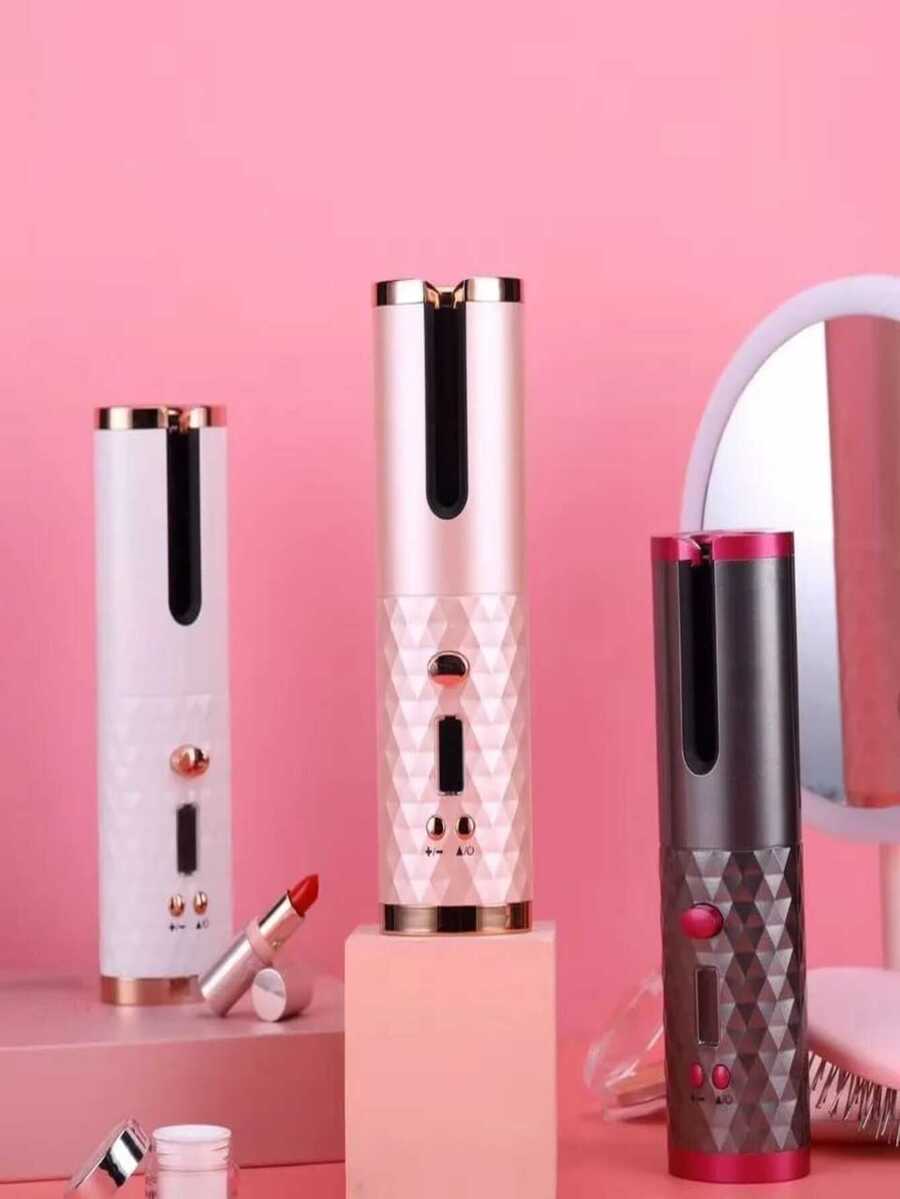 Automatic Hair Curler With USB Charging For Women, Curling Iron, Waves, Styling Tools, Wireless - Multicolor - View 1