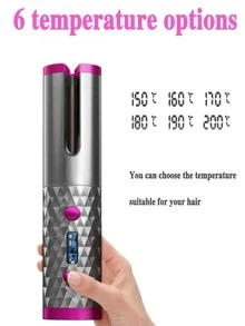 Automatic Hair Curler With USB Charging For Women, Curling Iron, Waves, Styling Tools, Wireless - Multicolor - View 5