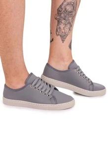 Men Sneakers - 深灰色 - 查看 3