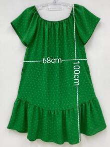 olinka modas Plus Size Dresses - Verde - Ver 4