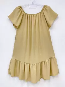 olinka modas Plus Size Dresses - Beis - Ver 3