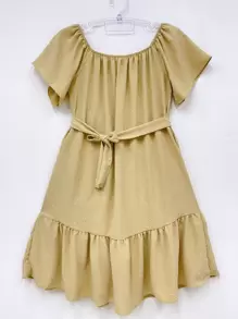 olinka modas Plus Size Dresses - Beis - Ver 1