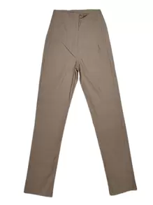 Women's Pleated Pants - Camel - View 2