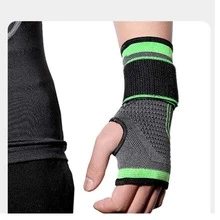 TOBILLERA DEPORTIVA AJUSTABLE PARA MANO - Negro - Ver 1