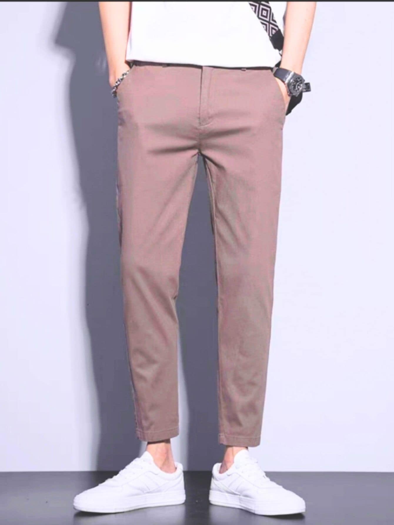 Men Jeans - Màu nâu  Mocha - Xem 1