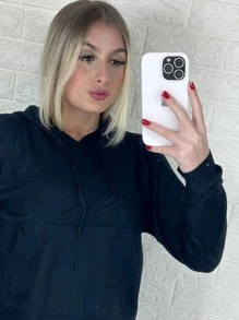 CASAQUINHO MODAL COM CAPUZ E BOLSO