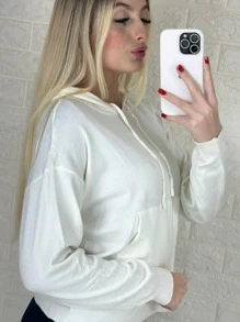 Women Coats - 白色 - 查看 2