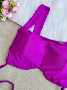 Women Tops - Màu tím - Xem 2