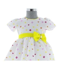 Vestido para Niña Blanco 3402 Tallas 0 a 5 Años - Blanco - Ver 4