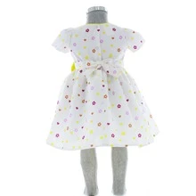Vestido para Niña Blanco 3402 Tallas 0 a 5 Años - Blanco - Ver 3